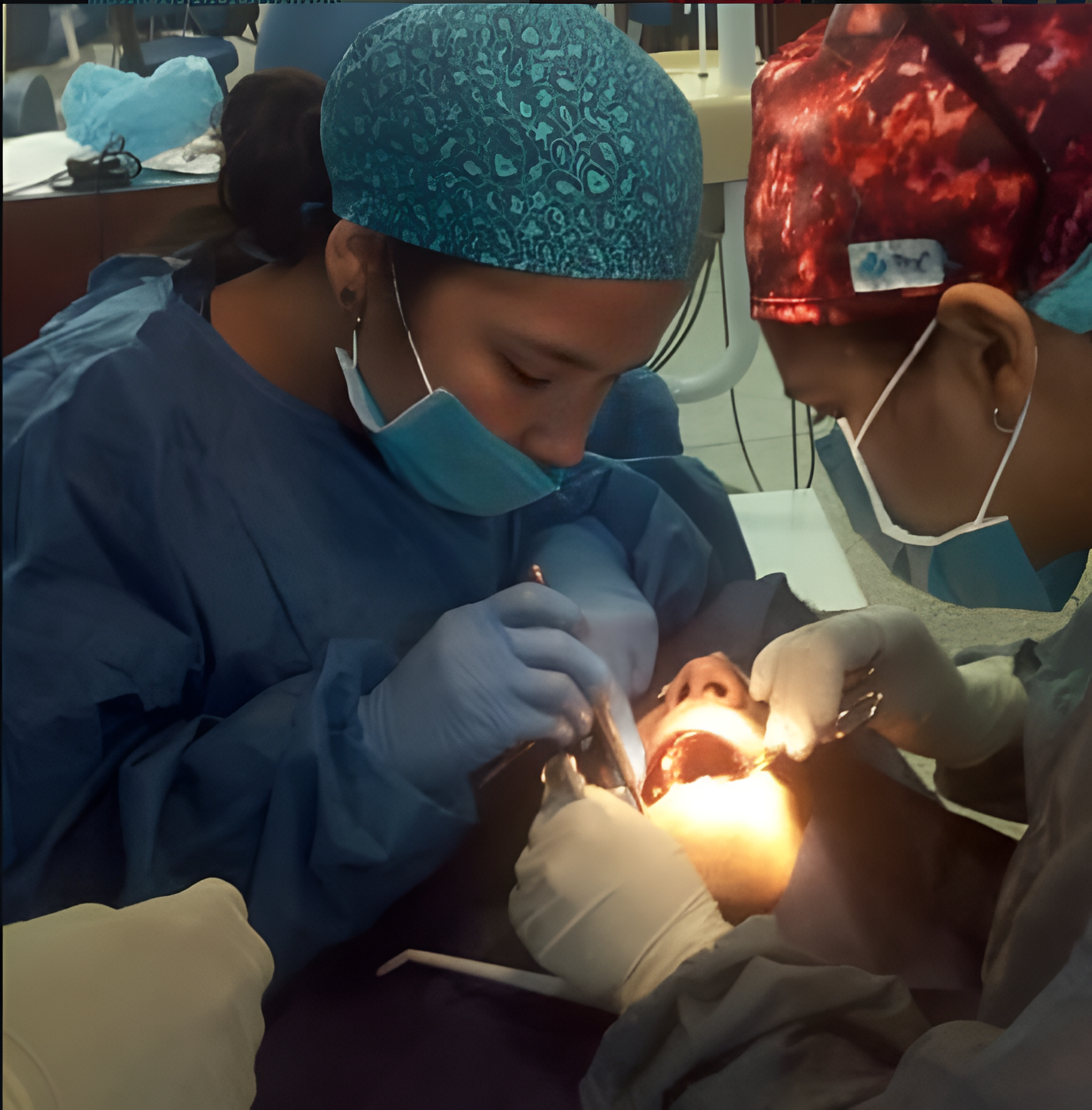 Atención odontológica en un entorno de consulta